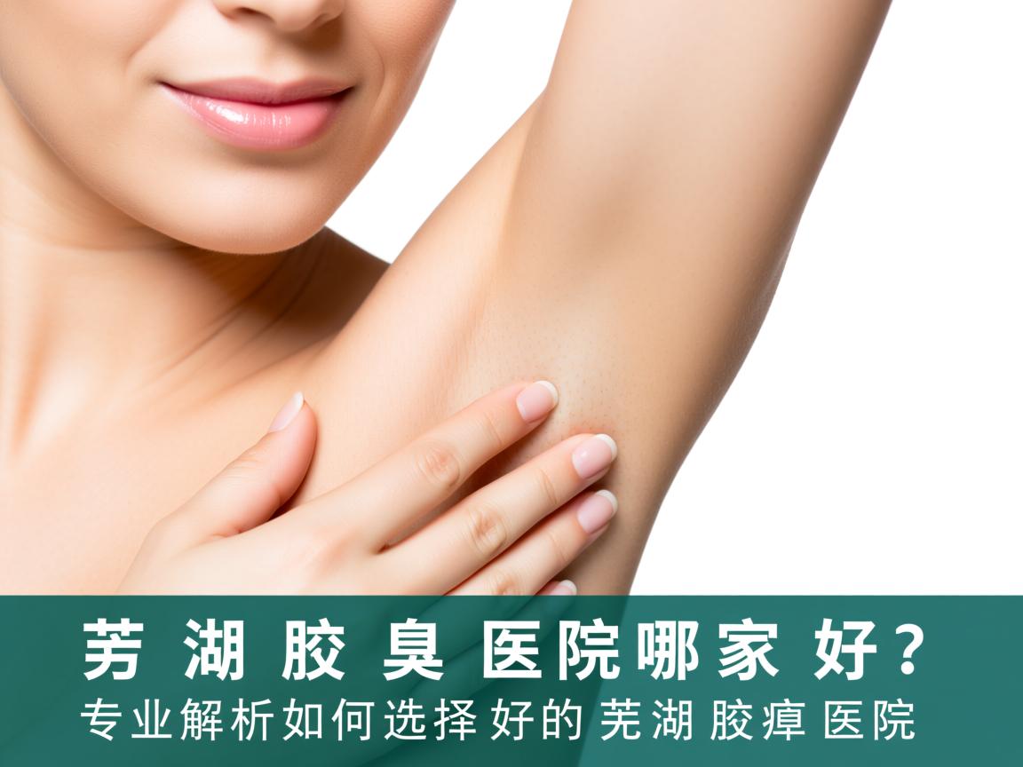 芜湖腋臭医院哪家好？专业解析如何选择好的芜湖腋臭医院