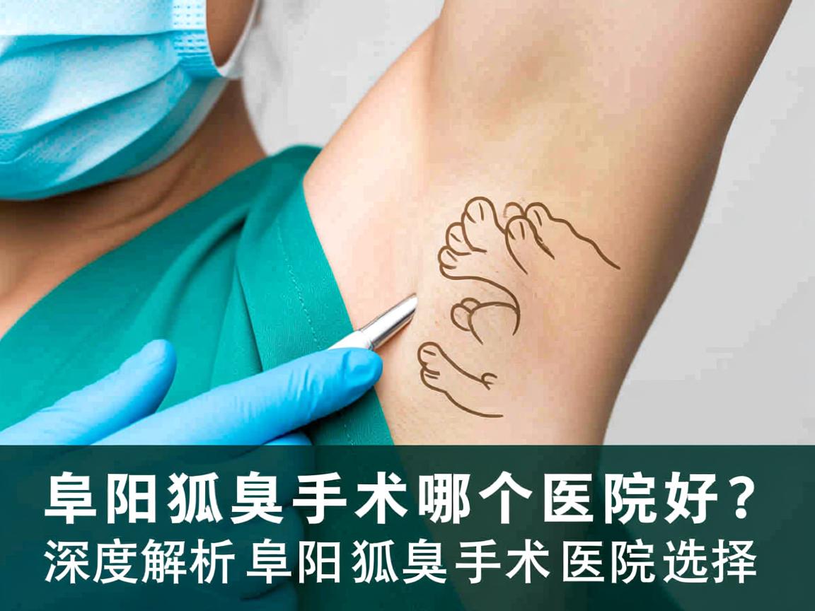 阜阳狐臭手术哪个医院好？深度解析阜阳狐臭手术医院选择