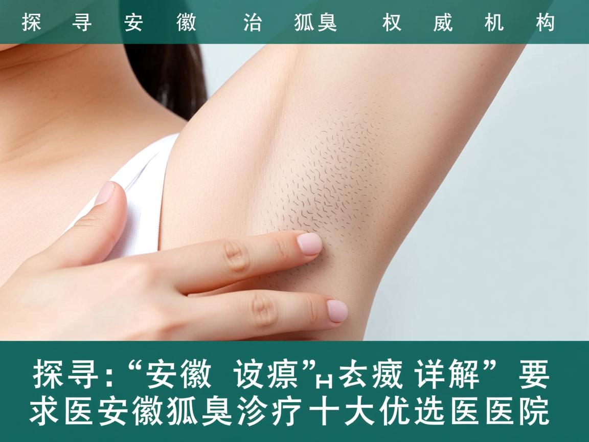 探寻安徽治狐臭权威机构，详解安徽狐臭诊疗十大优选医院