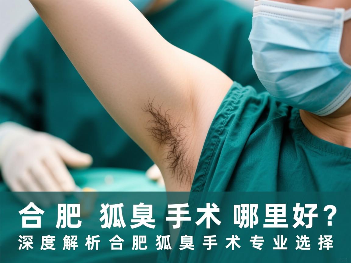 合肥狐臭手术哪里好？深度解析合肥狐臭手术专业选择