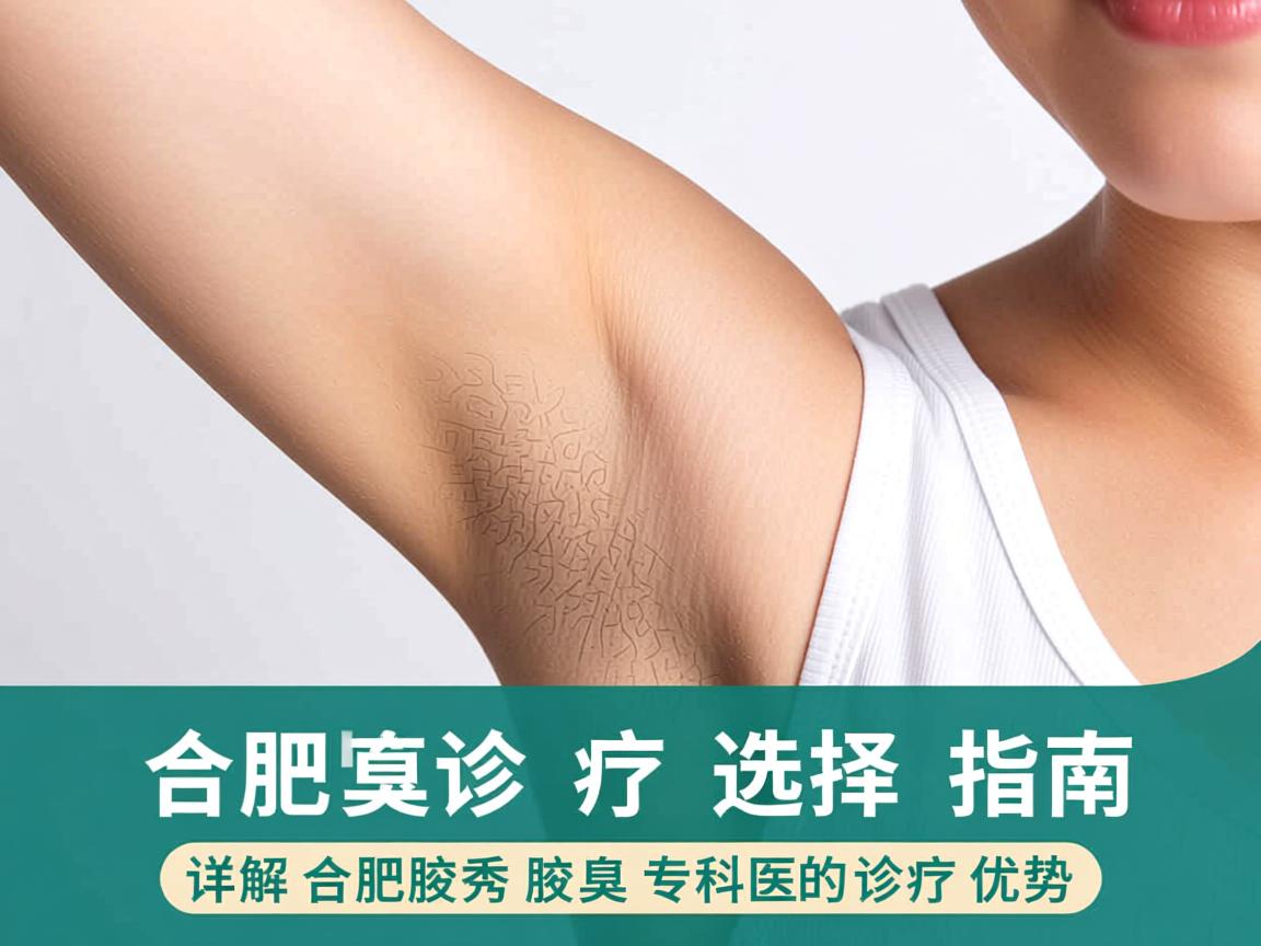 合肥腋臭诊疗选择指南，详解合肥腋秀腋臭专科的诊疗优势