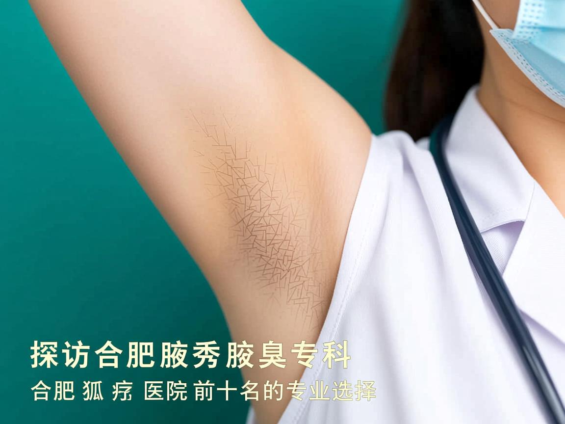 探访合肥腋秀腋臭专科，解析合肥狐臭医院前十名的专业选择