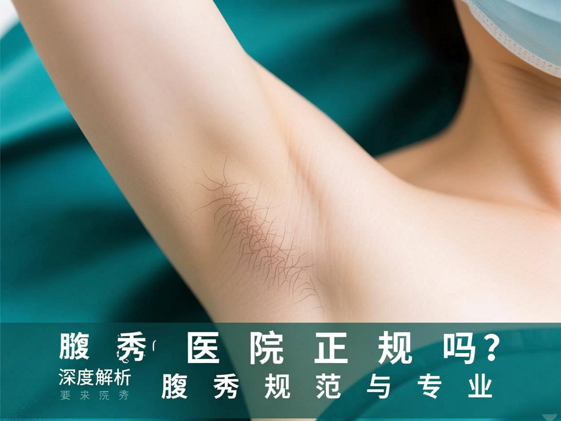 腋秀医院正规吗？深度解析腋秀医院的规范与专业