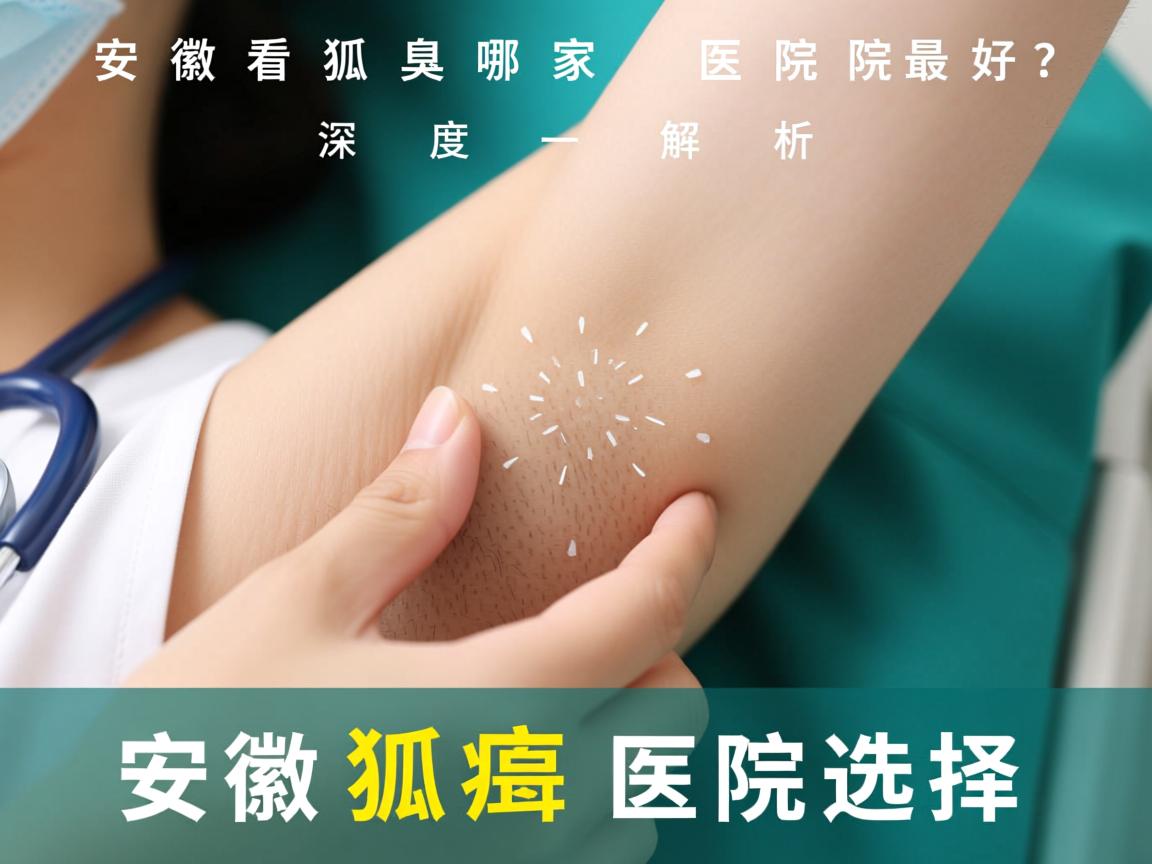 安徽看狐臭哪家医院最好？深度解析安徽狐臭医院选择