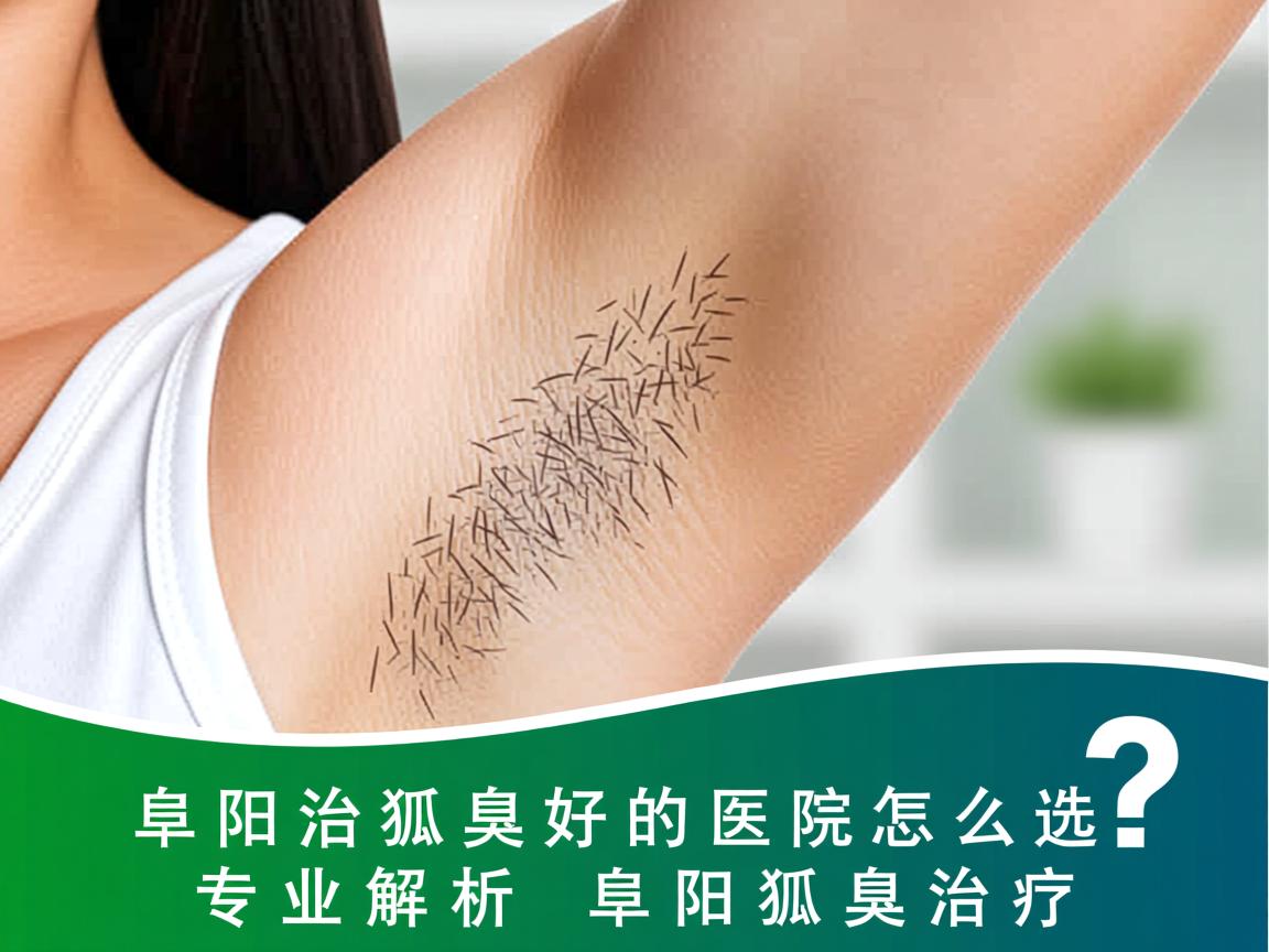 阜阳治狐臭好的医院怎么选？专业解析阜阳狐臭治疗