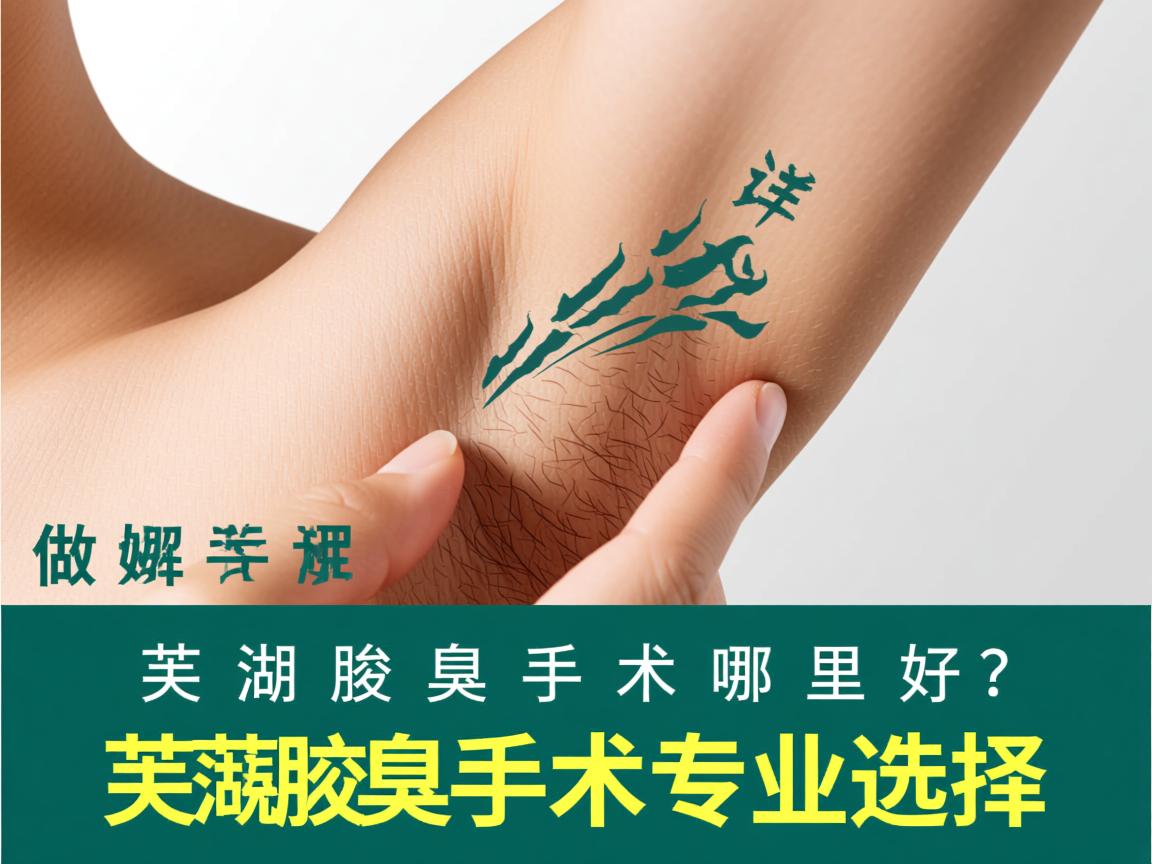 芜湖做腋臭手术哪里好?详解芜湖腋臭手术专业选择 芜湖做腋臭手术哪里好?详解芜湖腋臭手术专业选择