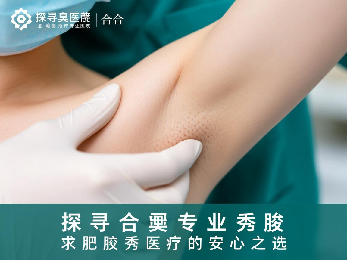 探寻合肥腋臭治疗专业医院，合肥专业腋秀医疗的安心之选