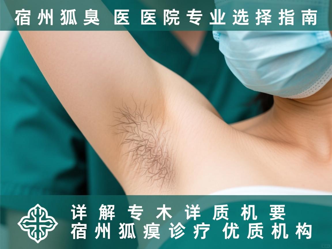 宿州狐臭医院专业选择指南，详解宿州狐臭诊疗优质机构