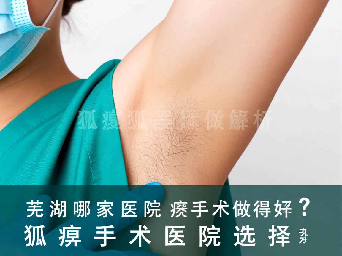 芜湖哪家医院狐臭手术做得好?深度解析狐臭手术医院选择 芜湖哪家医院狐臭手术做得好?深度解析狐臭手术医院选择