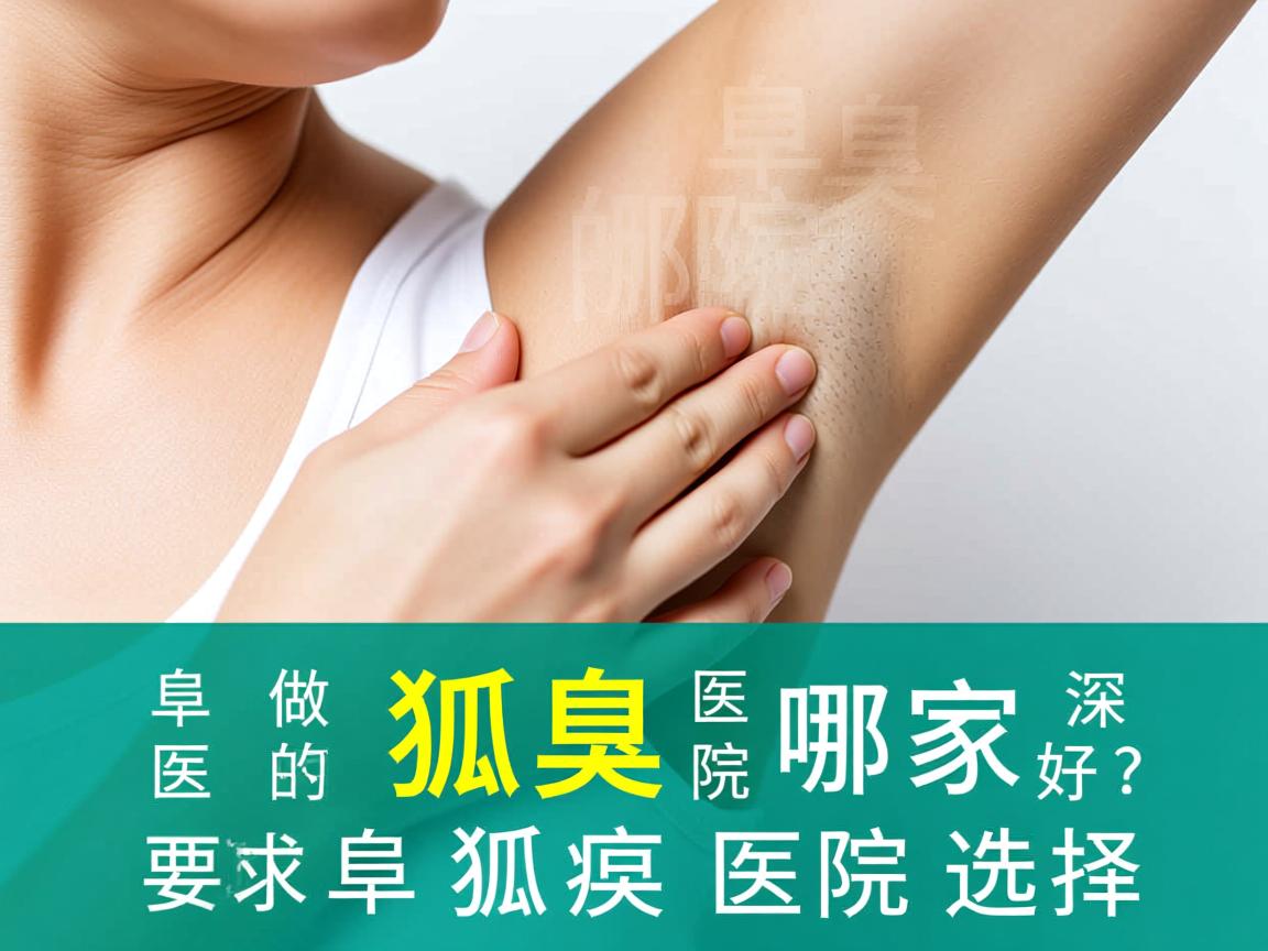 阜阳做狐臭的医院哪家好?深度解析阜阳狐臭医院选择 阜阳做狐臭的医院哪家好?深度解析阜阳狐臭医院选择
