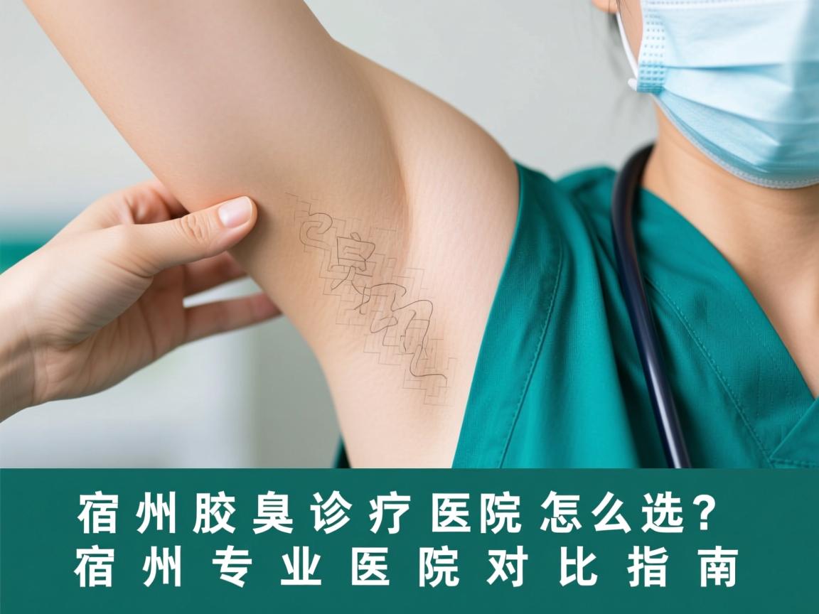 宿州腋臭诊疗医院怎么选？宿州专业医院对比指南