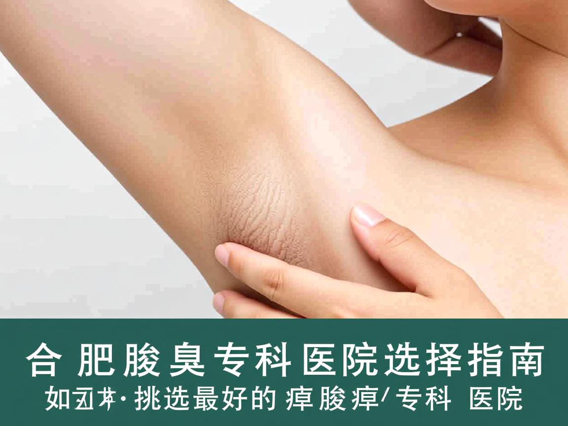 合肥腋臭专科医院选择指南,如何挑选最好的腋臭专科医院 合肥腋臭专科医院选择指南,如何挑选最好的腋臭专科医院