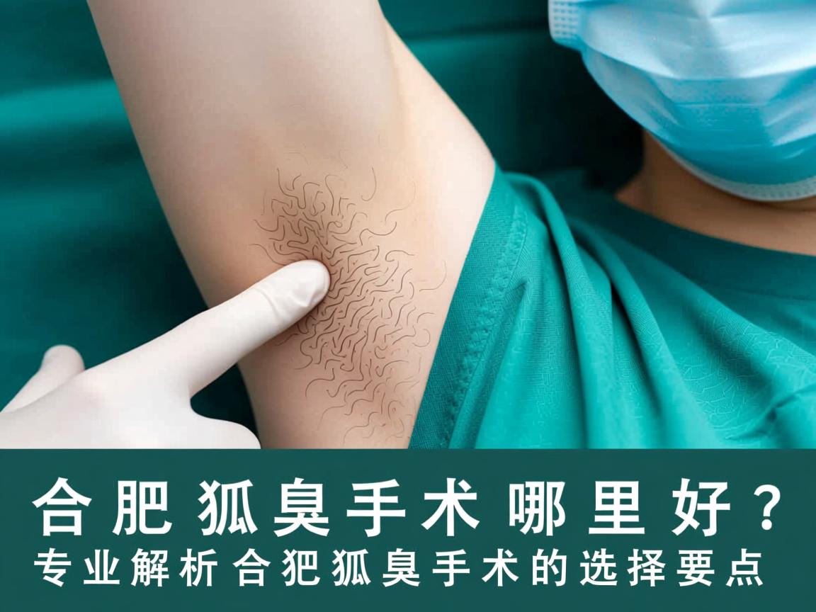 合肥狐臭手术哪里好?专业解析合肥狐臭手术的选择要点 合肥狐臭手术哪里好?专业解析合肥狐臭手术的选择要点