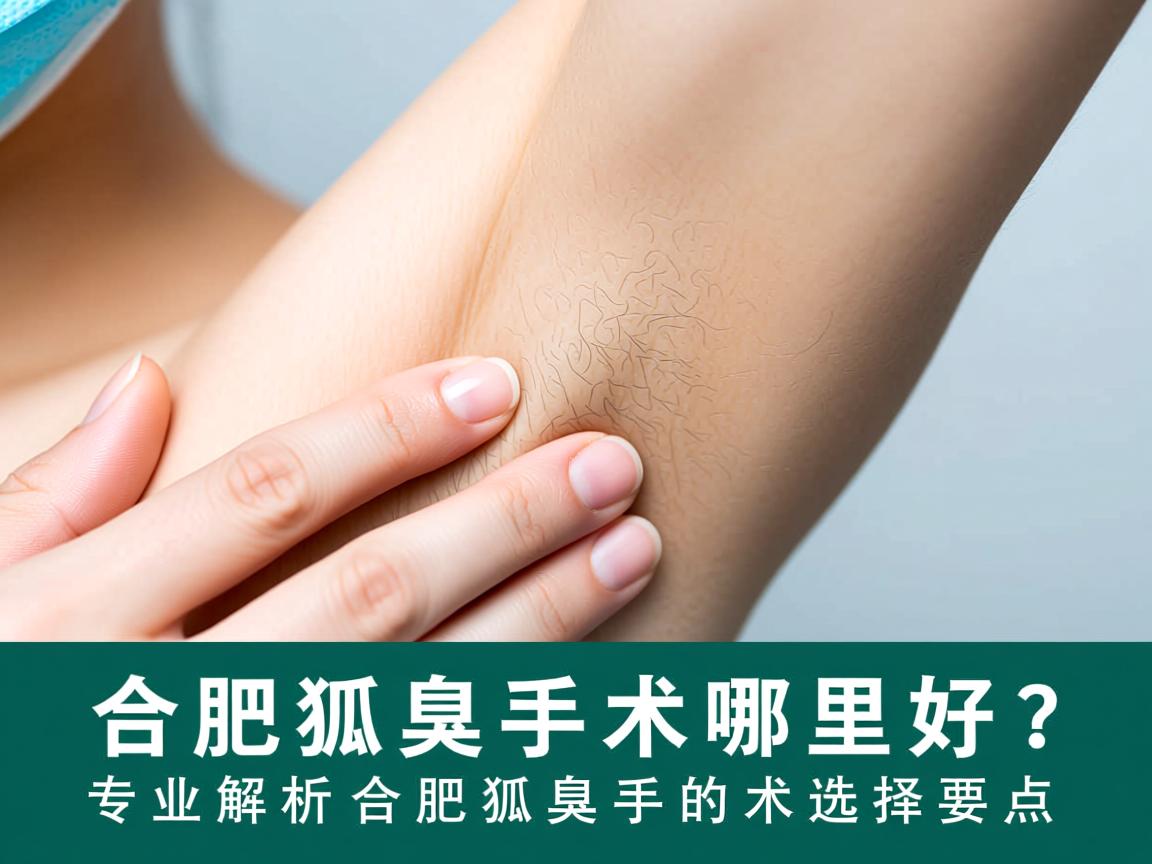 合肥狐臭手术哪里好?专业解析合肥狐臭手术的选择要点 合肥狐臭手术哪里好?专业解析合肥狐臭手术的选择要点