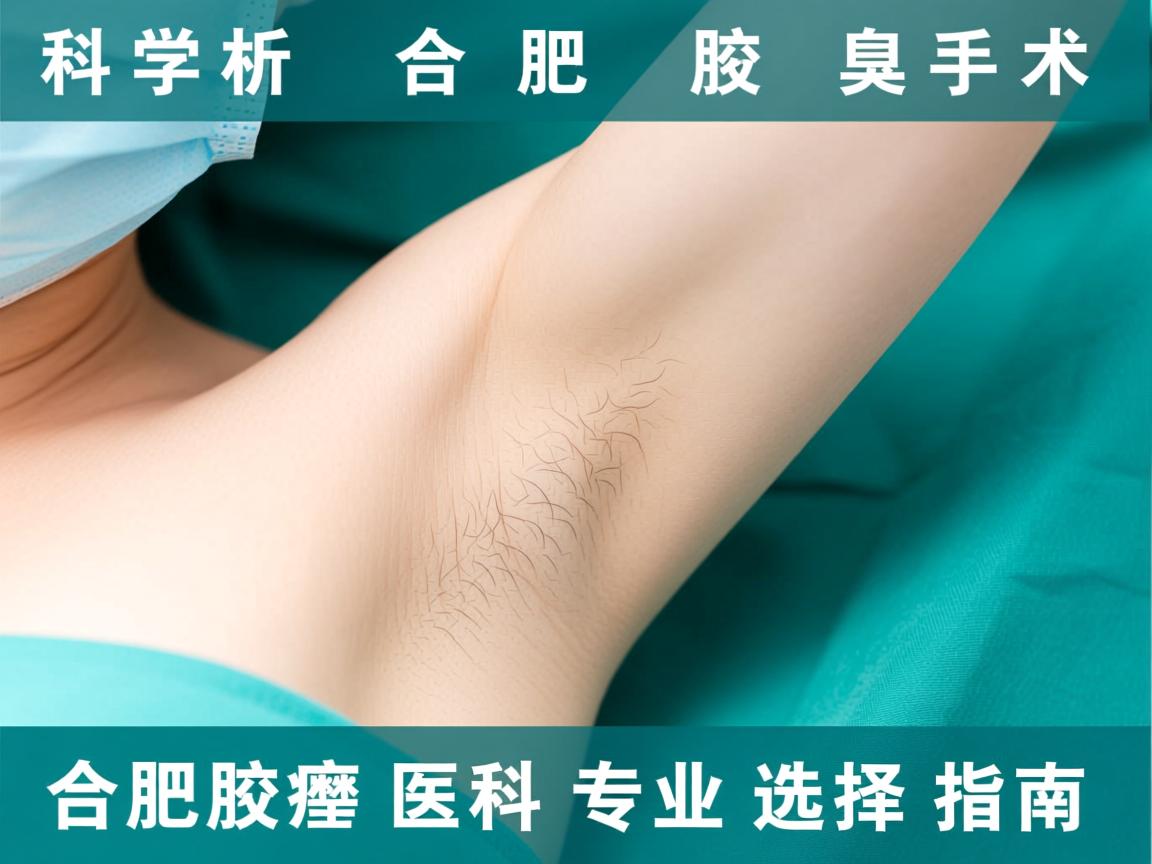 科学解析合肥腋臭手术,合肥腋臭专科医院的专业选择指南 科学解析合肥腋臭手术,合肥腋臭专科医院的专业选择指南