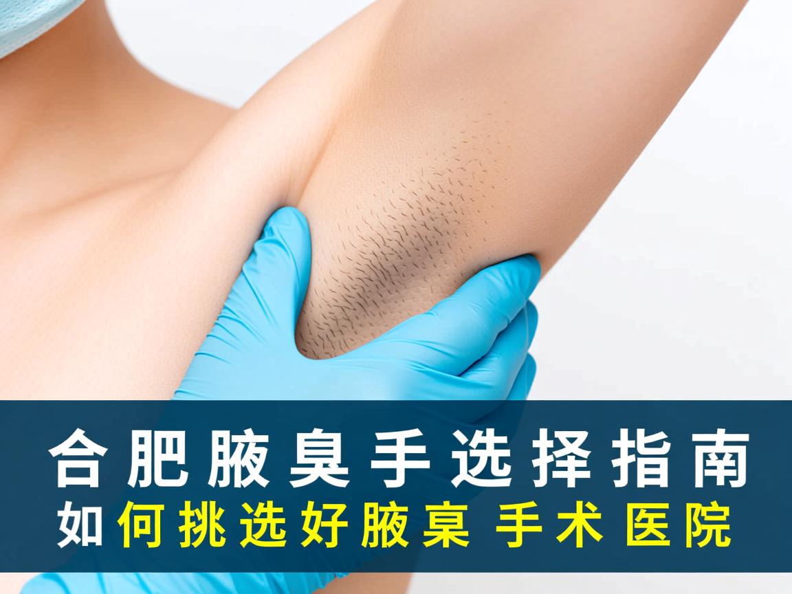 合肥腋臭手术选择指南,如何挑选好的腋臭手术医院 合肥腋臭手术选择指南,如何挑选好的腋臭手术医院