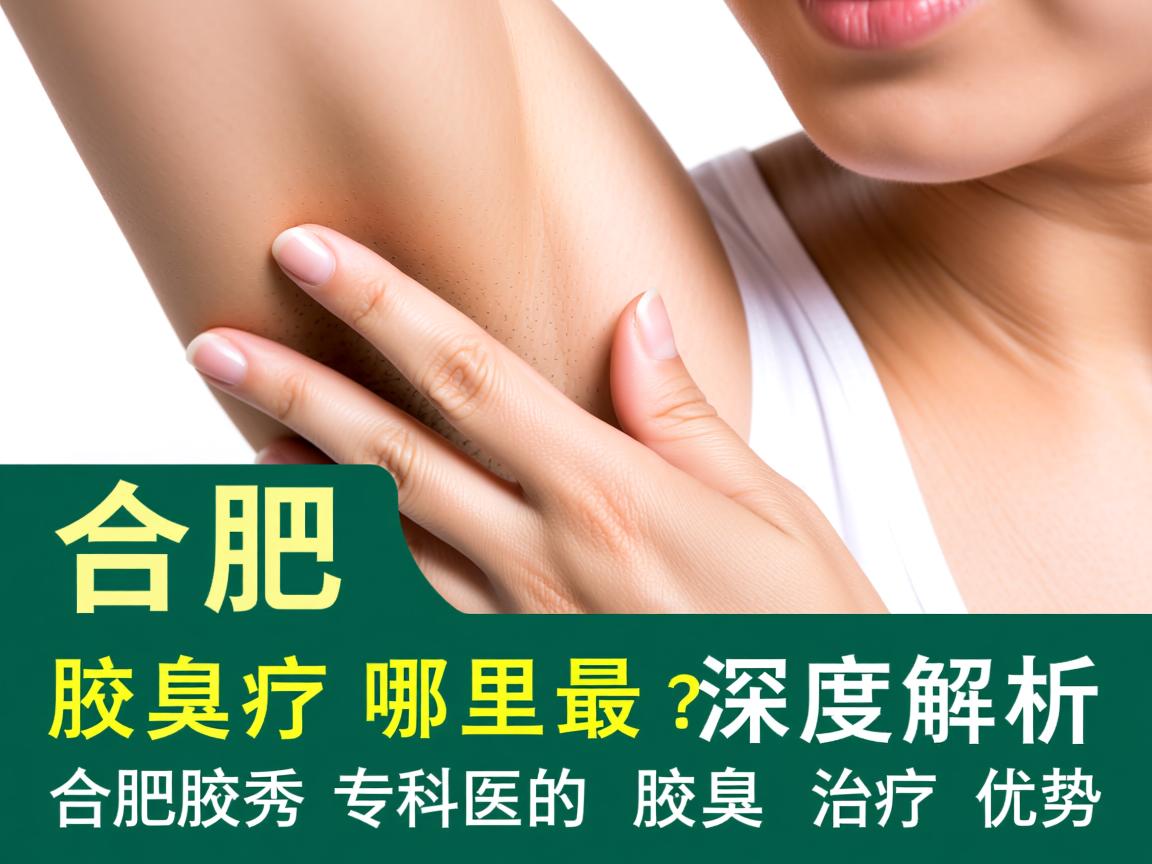 合肥腋臭治疗哪里最好？深度解析合肥腋秀专科的腋臭治疗优势