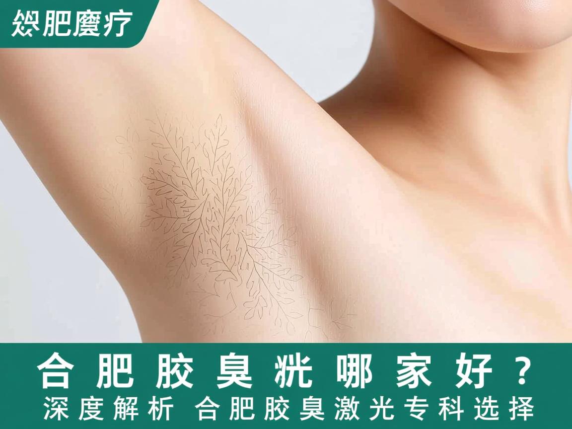 合肥腋臭激光哪家好？深度解析合肥腋臭激光专科选择