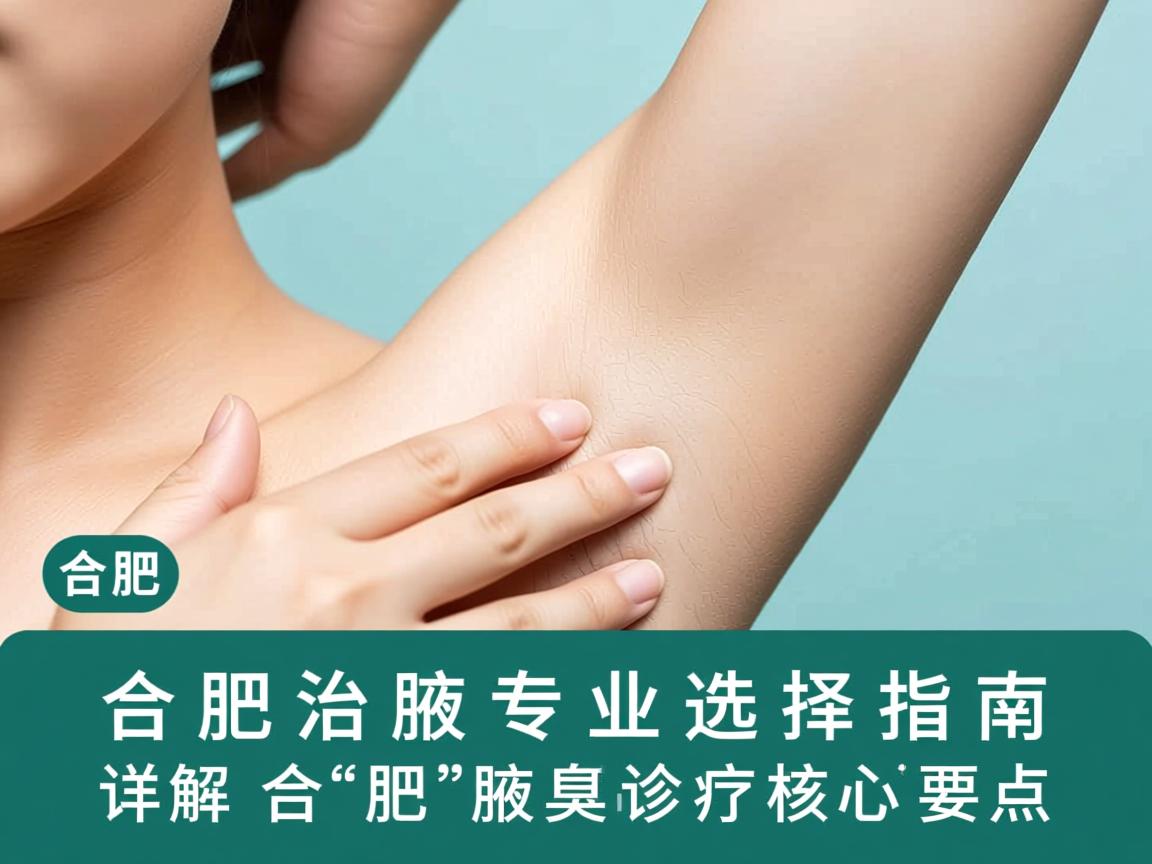 合肥治腋臭专业选择指南,详解合肥腋臭诊疗核心要点 合肥治腋臭专业选择指南,详解合肥腋臭诊疗核心要点
