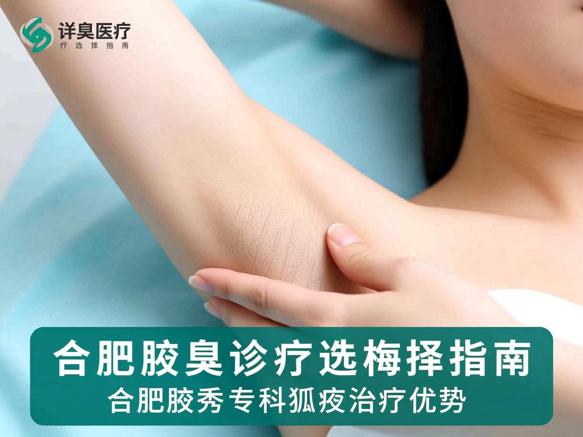 合肥腋臭诊疗选择指南,详解合肥腋秀专科的狐臭治疗优势 合肥腋臭诊疗选择指南,详解合肥腋秀专科的狐臭治疗优势
