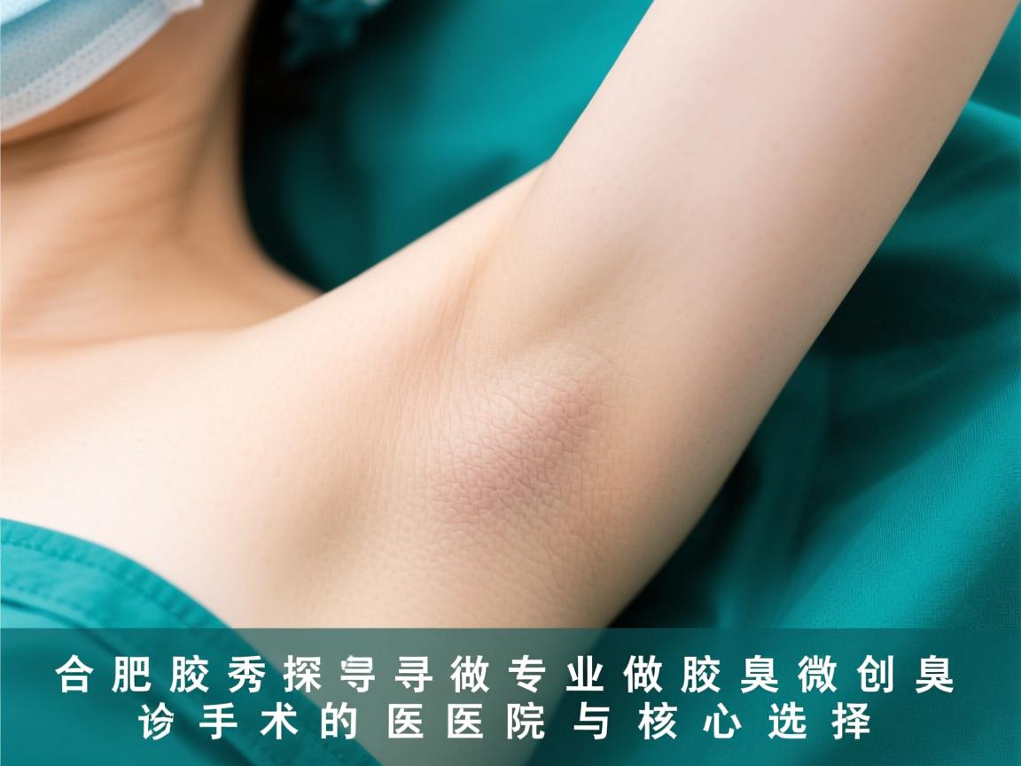 合肥腋秀解析,探寻合肥专业做腋臭微创手术的医院与核心选择 合肥腋秀解析,探寻合肥专业做腋臭微创手术的医院与核心选择