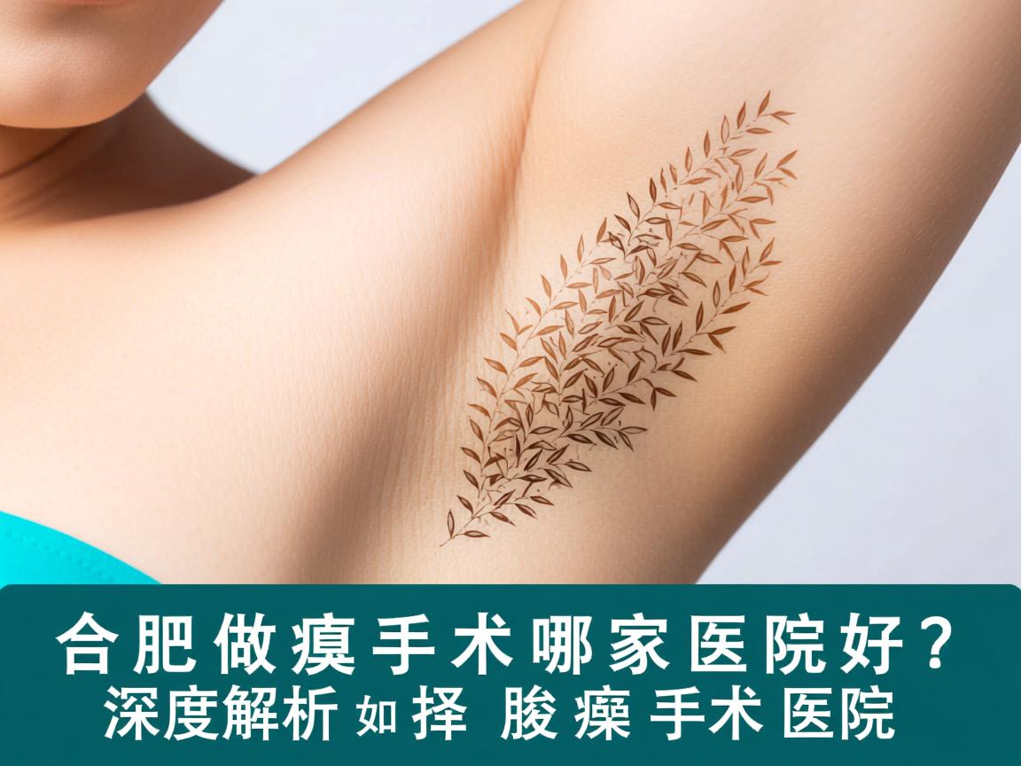 合肥做腋臭手术哪家医院好？深度解析如何选择好的腋臭手术医院