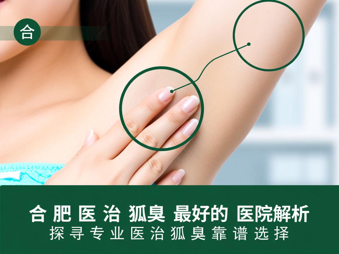 合肥医治狐臭最好的医院解析，探寻专业医治狐臭的靠谱选择