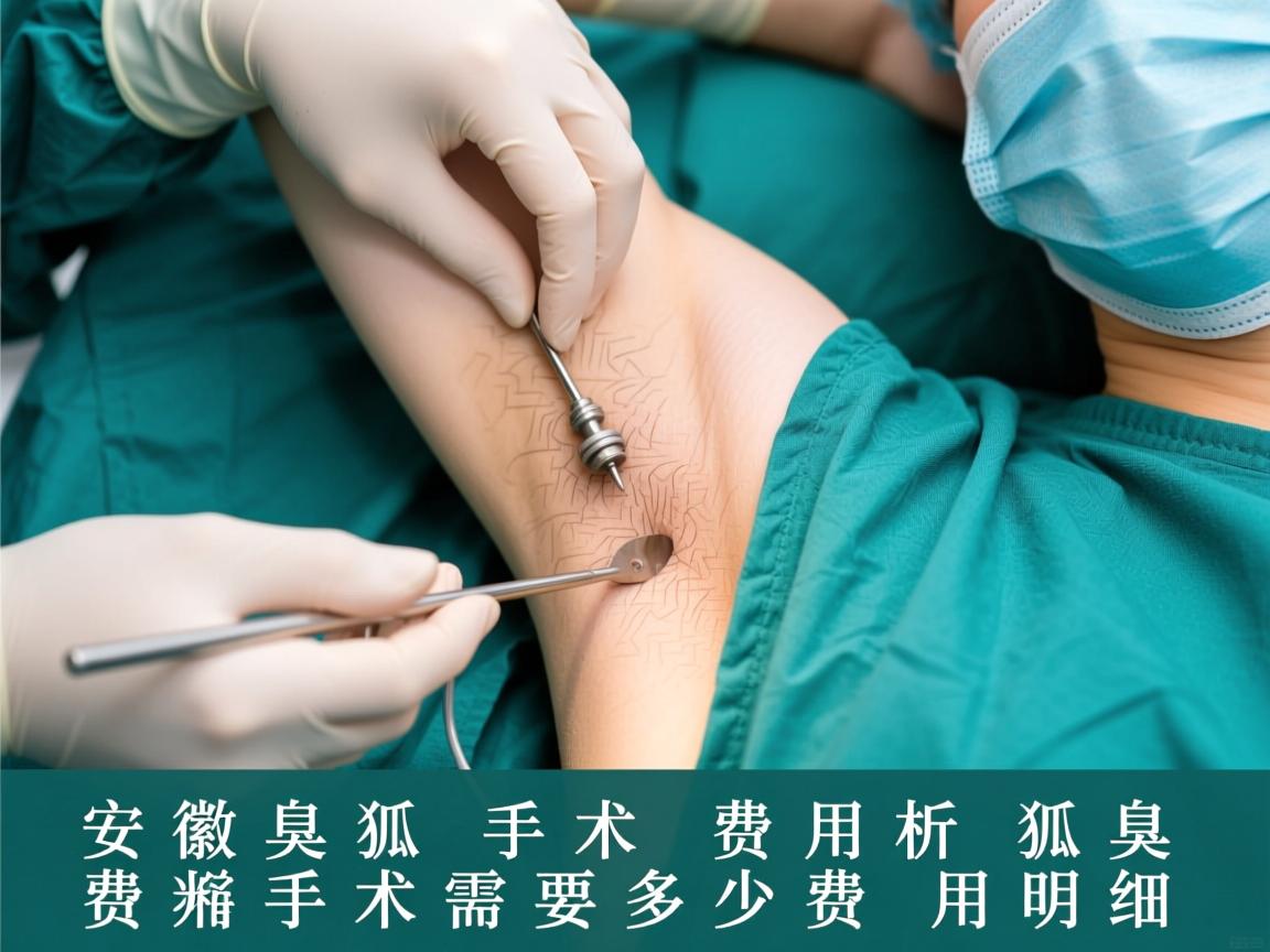 安徽狐臭手术费用解析，狐臭手术需要多少费用明细