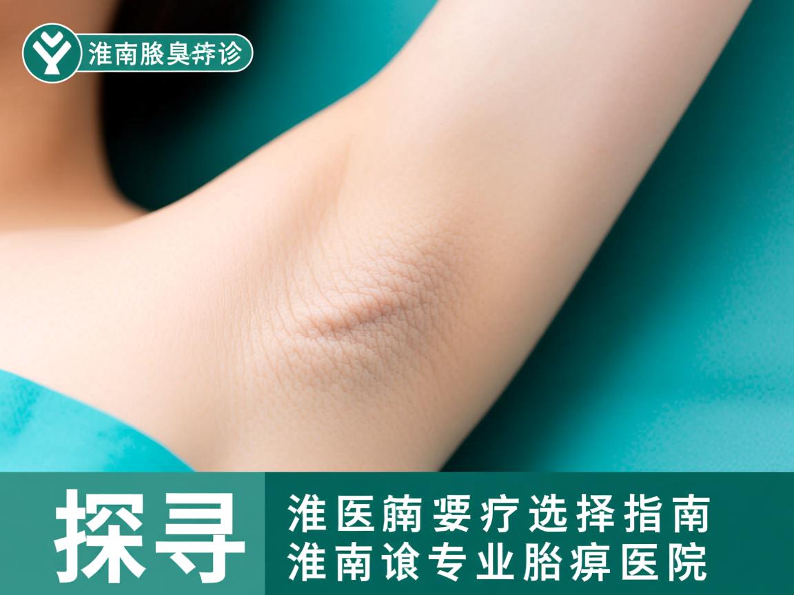 淮南腋臭诊疗选择指南，探寻淮南专业腋臭医院
