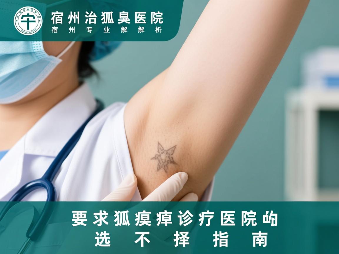 宿州治狐臭医院解析，宿州专业狐臭诊疗医院的选择指南