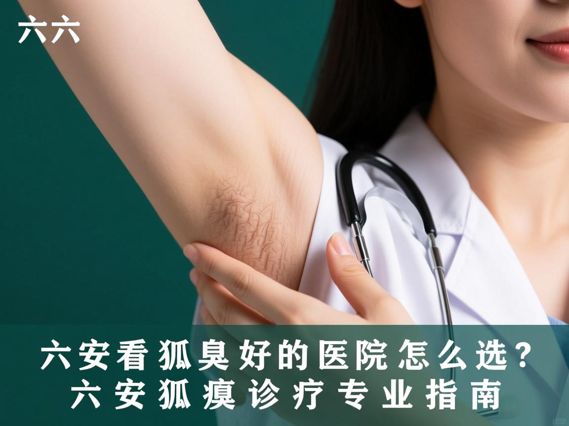 六安看狐臭好的医院怎么选？六安狐臭诊疗专业指南