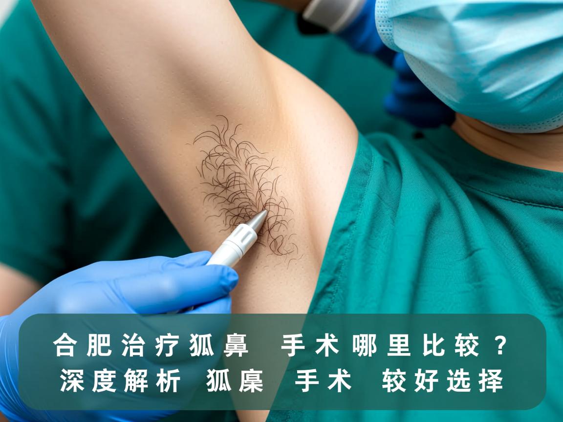 合肥治疗狐臭手术哪里比较好？深度解析狐臭手术的较好选择