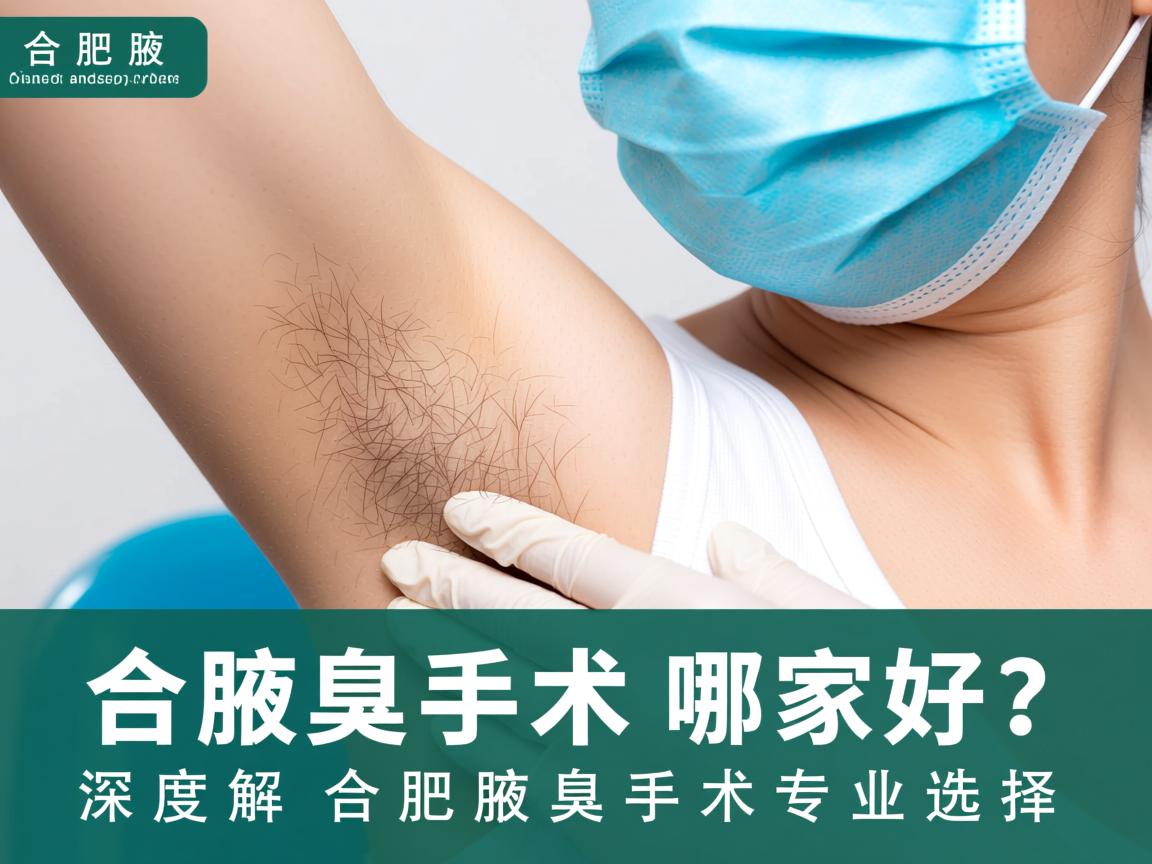 合肥腋臭手术哪家好？深度解析合肥腋臭手术专业选择