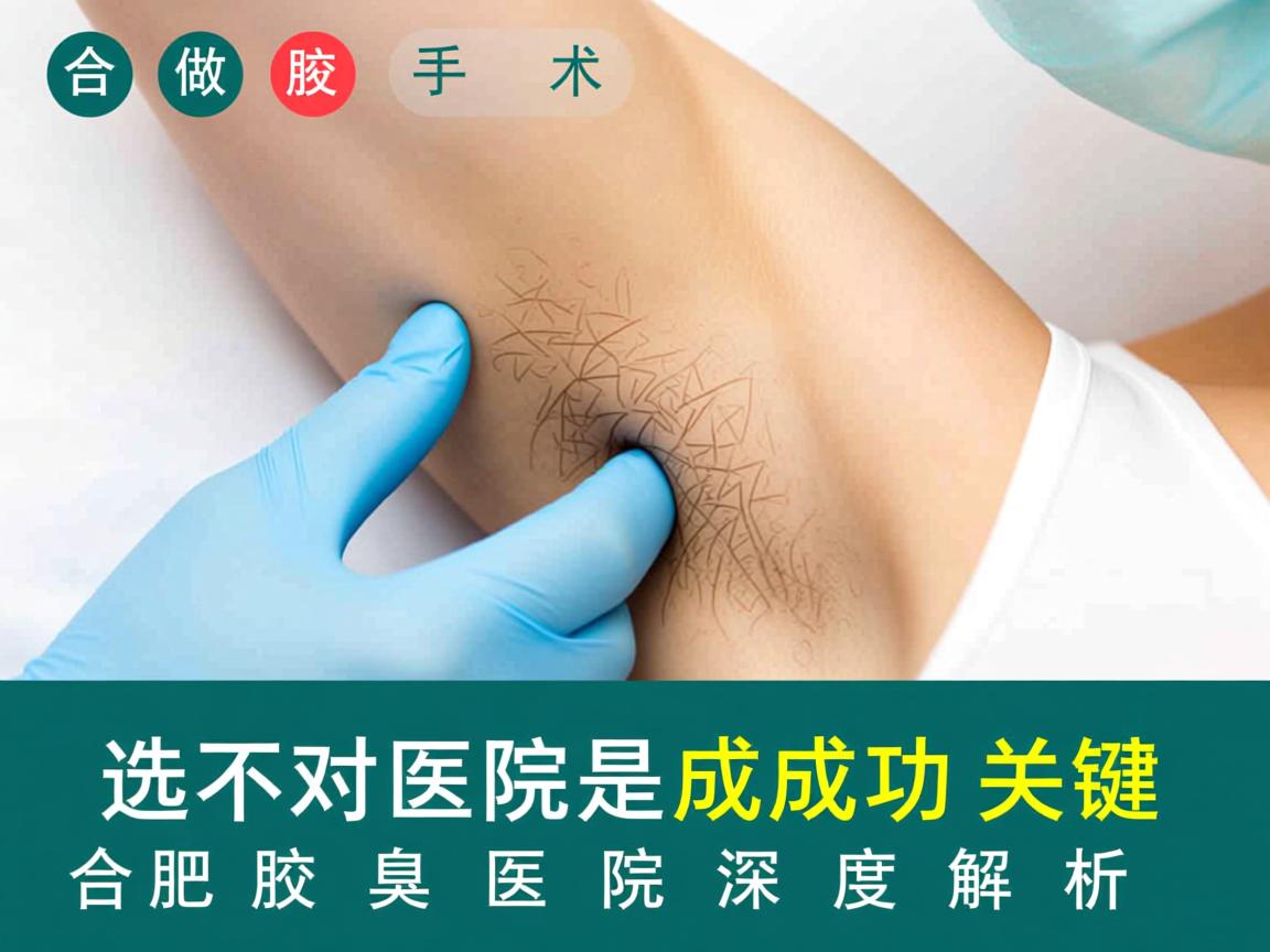 在合肥做腋臭手术,选对医院是成功关键 合肥腋臭医院深度解析 在合肥做腋臭手术,选对医院是成功关键 合肥腋臭医院深度解析