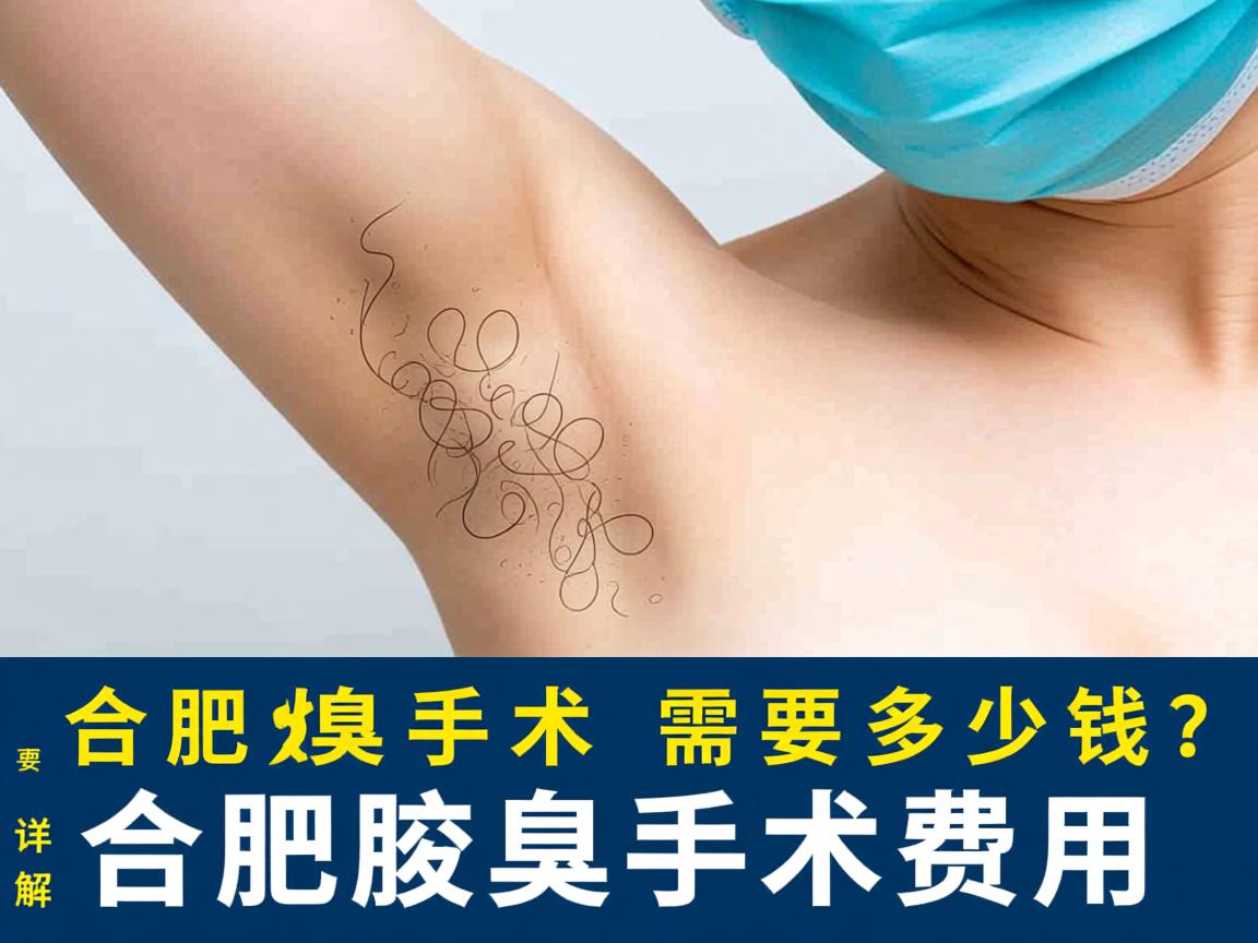 合肥腋臭手术需要多少钱?详解合肥腋臭手术费用 合肥腋臭手术需要多少钱?详解合肥腋臭手术费用