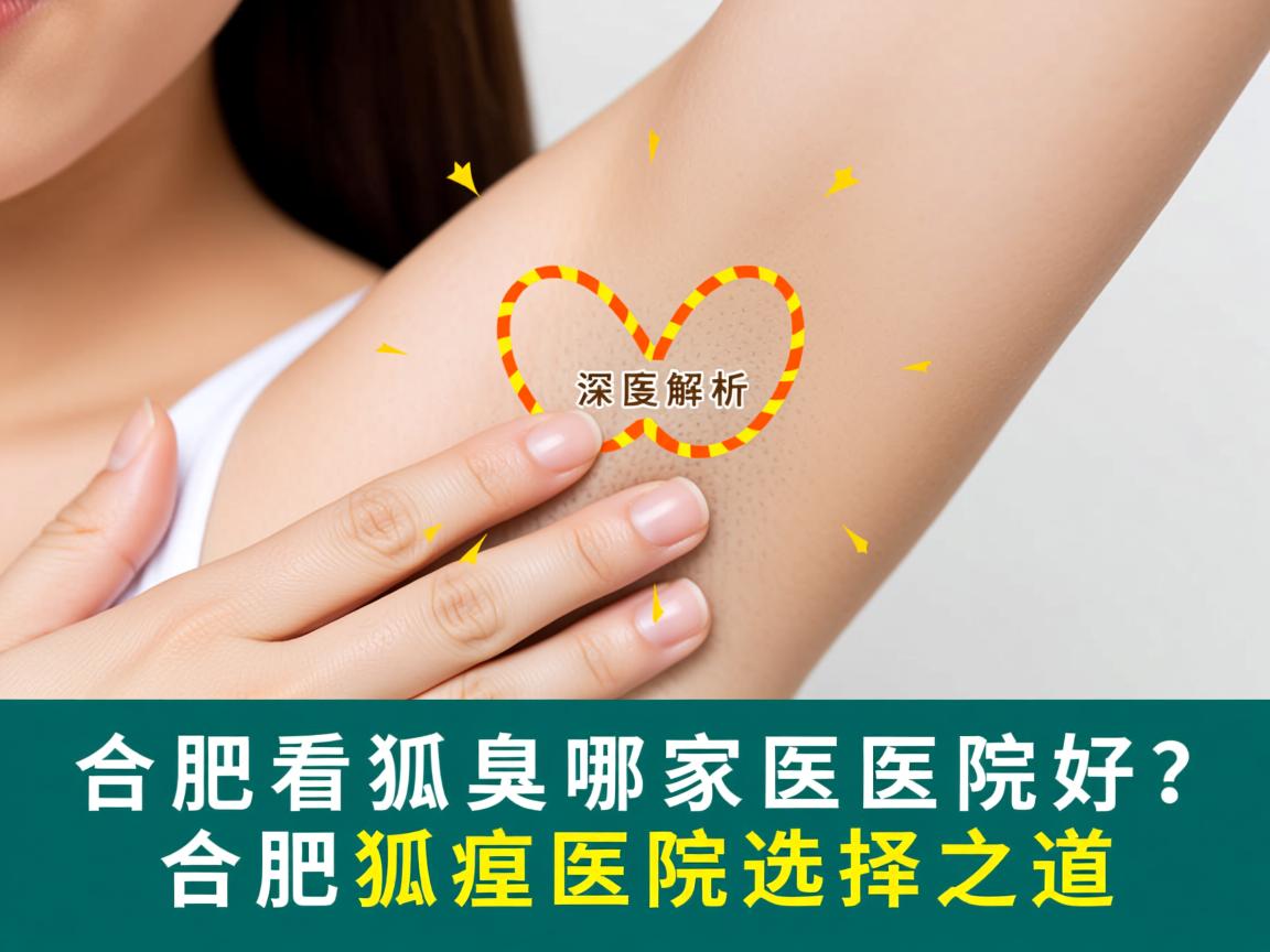 合肥看狐臭哪家医院好？深度解析合肥狐臭医院选择之道