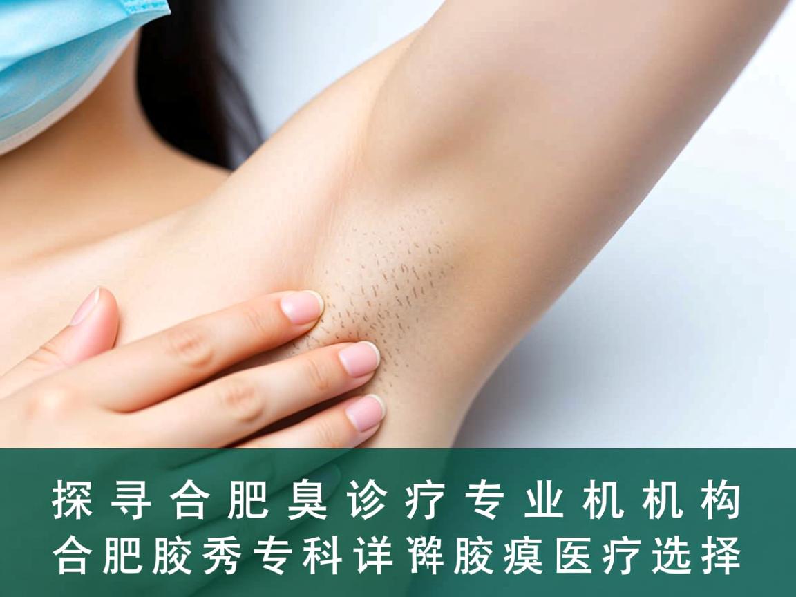 探寻合肥腋臭诊疗专业机构，合肥腋秀专科详解腋臭医疗选择