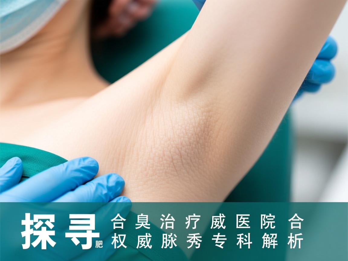 探寻合肥腋臭治疗权威医院，合肥权威腋秀专科解析