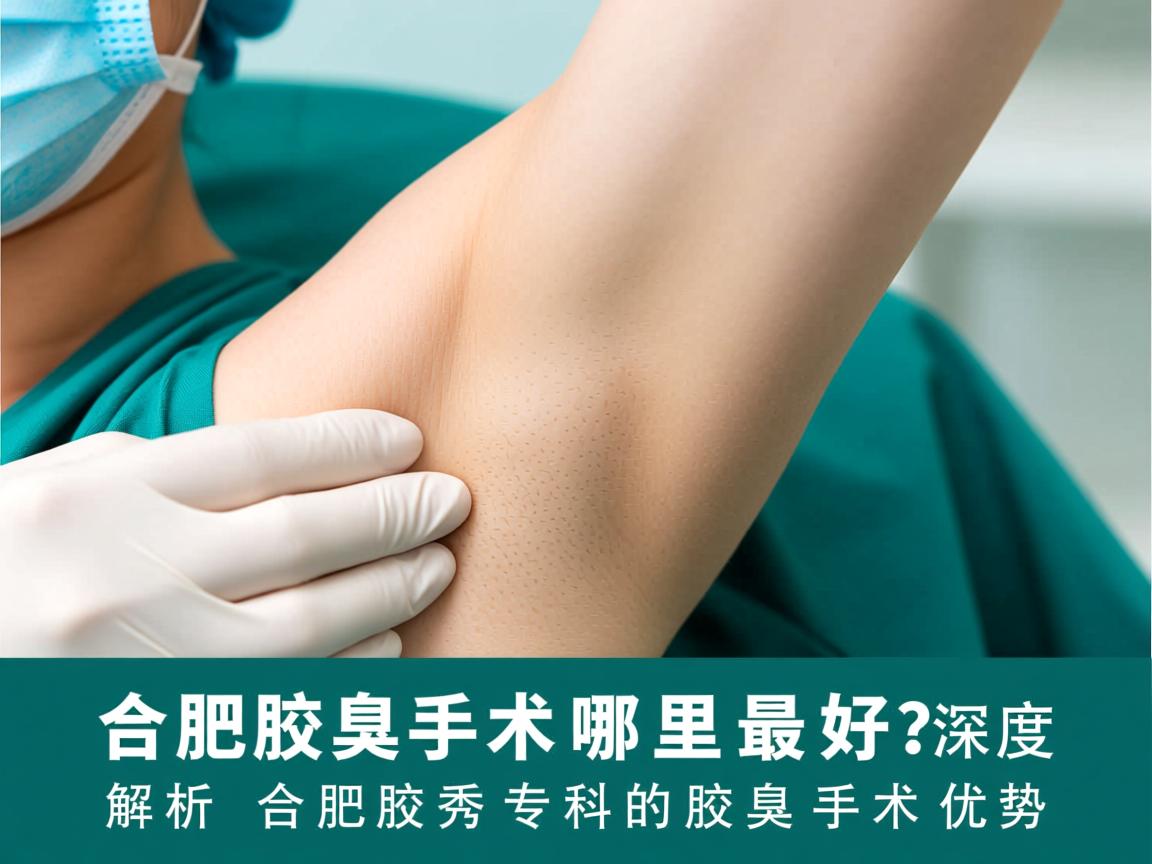 合肥腋臭手术哪里最好?深度解析合肥腋秀专科的腋臭手术优势 合肥腋臭手术哪里最好?深度解析合肥腋秀专科的腋臭手术优势