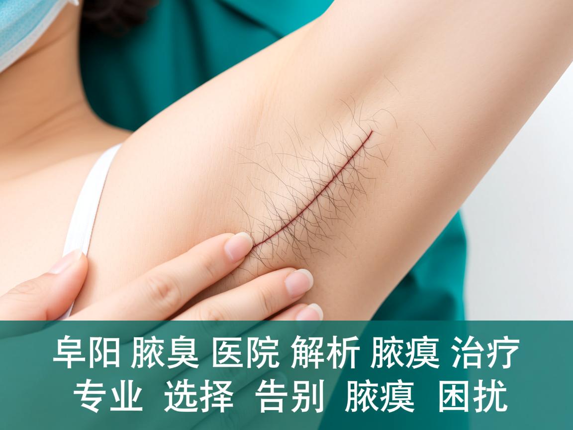 阜阳腋臭医院解析腋臭治疗，专业选择告别腋臭困扰