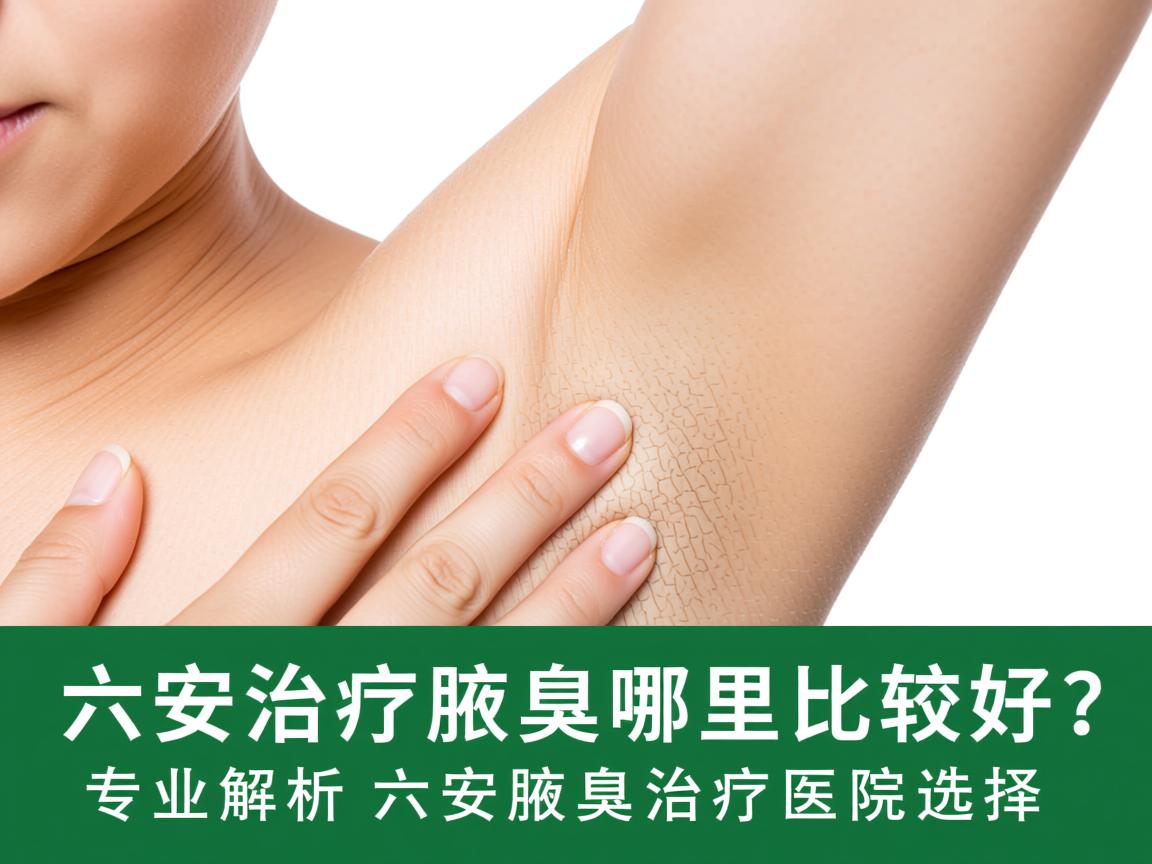 六安治疗腋臭哪里比较好？专业解析六安腋臭治疗医院选择