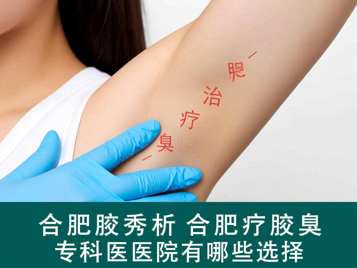 合肥腋秀解析，合肥治疗腋臭的专科医院有哪些选择