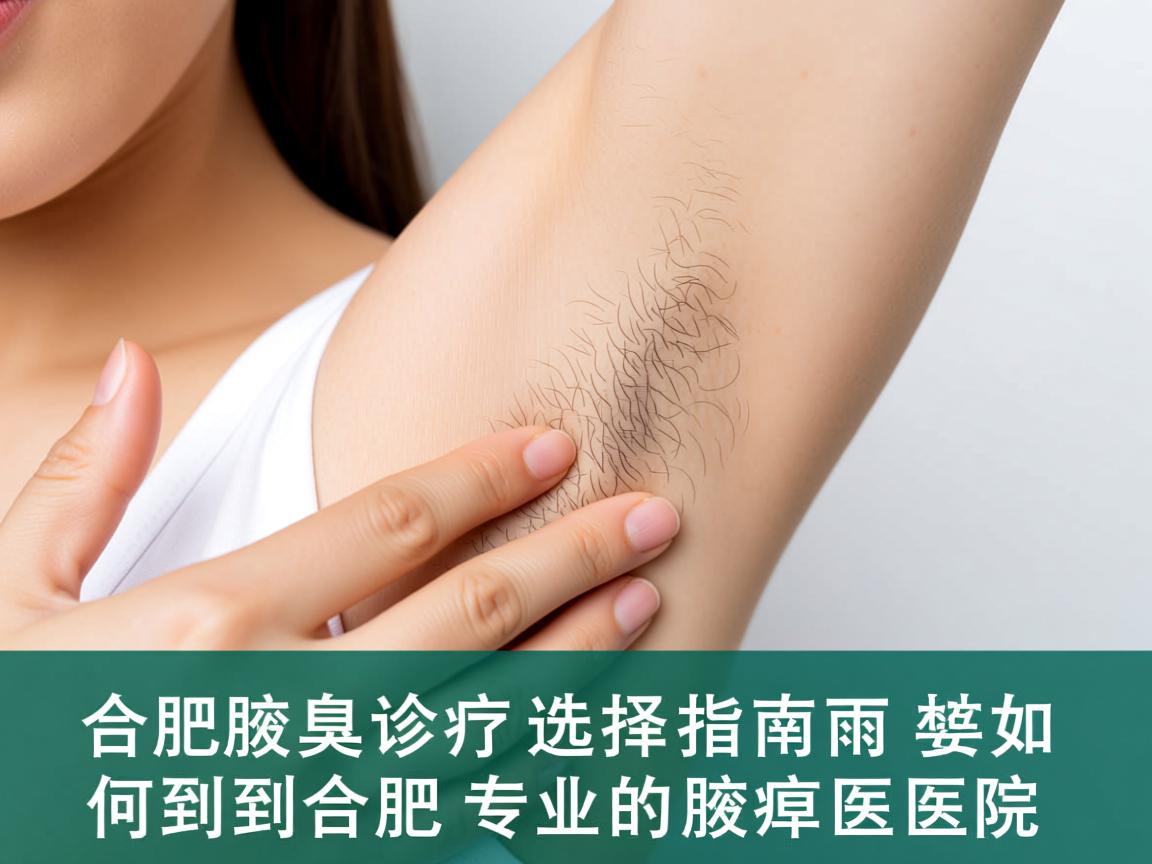 合肥腋臭诊疗选择指南,如何找到合肥专业的腋臭医院 合肥腋臭诊疗选择指南,如何找到合肥专业的腋臭医院