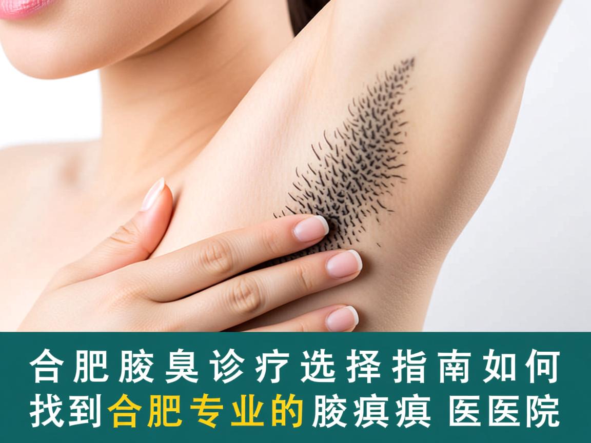 合肥腋臭诊疗选择指南,如何找到合肥专业的腋臭医院 合肥腋臭诊疗选择指南,如何找到合肥专业的腋臭医院