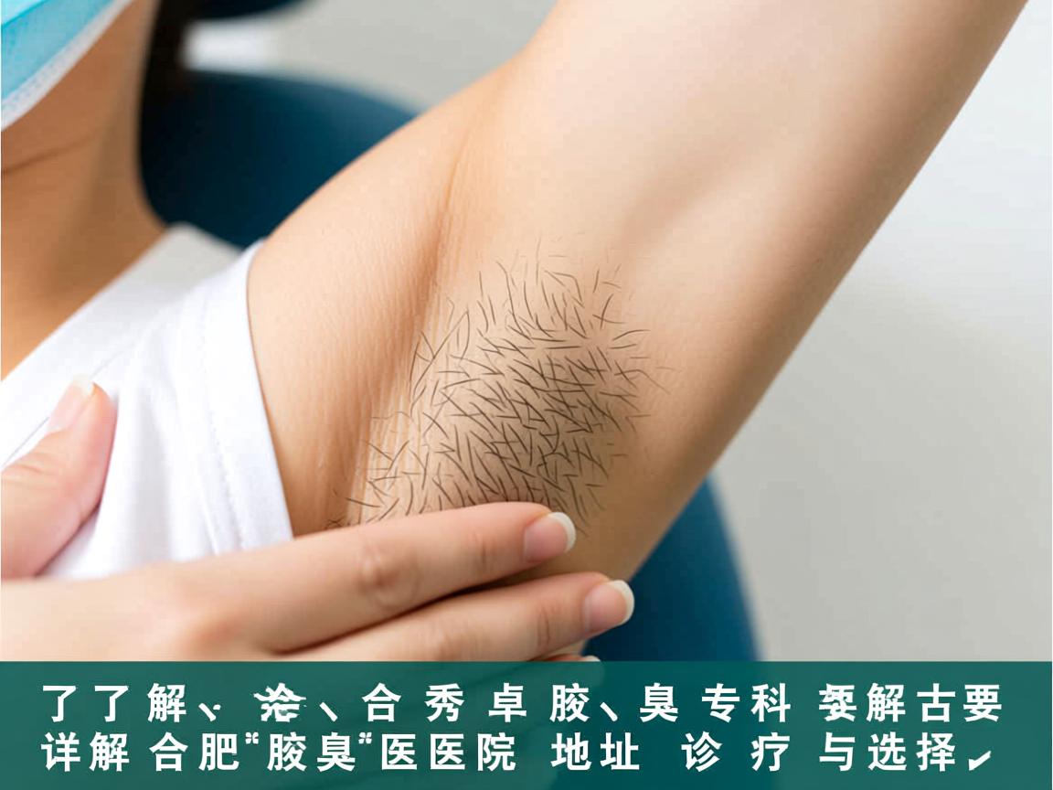 了解合肥腋秀腋臭专科,详解合肥腋臭医院地址与诊疗选择 了解合肥腋秀腋臭专科,详解合肥腋臭医院地址与诊疗选择