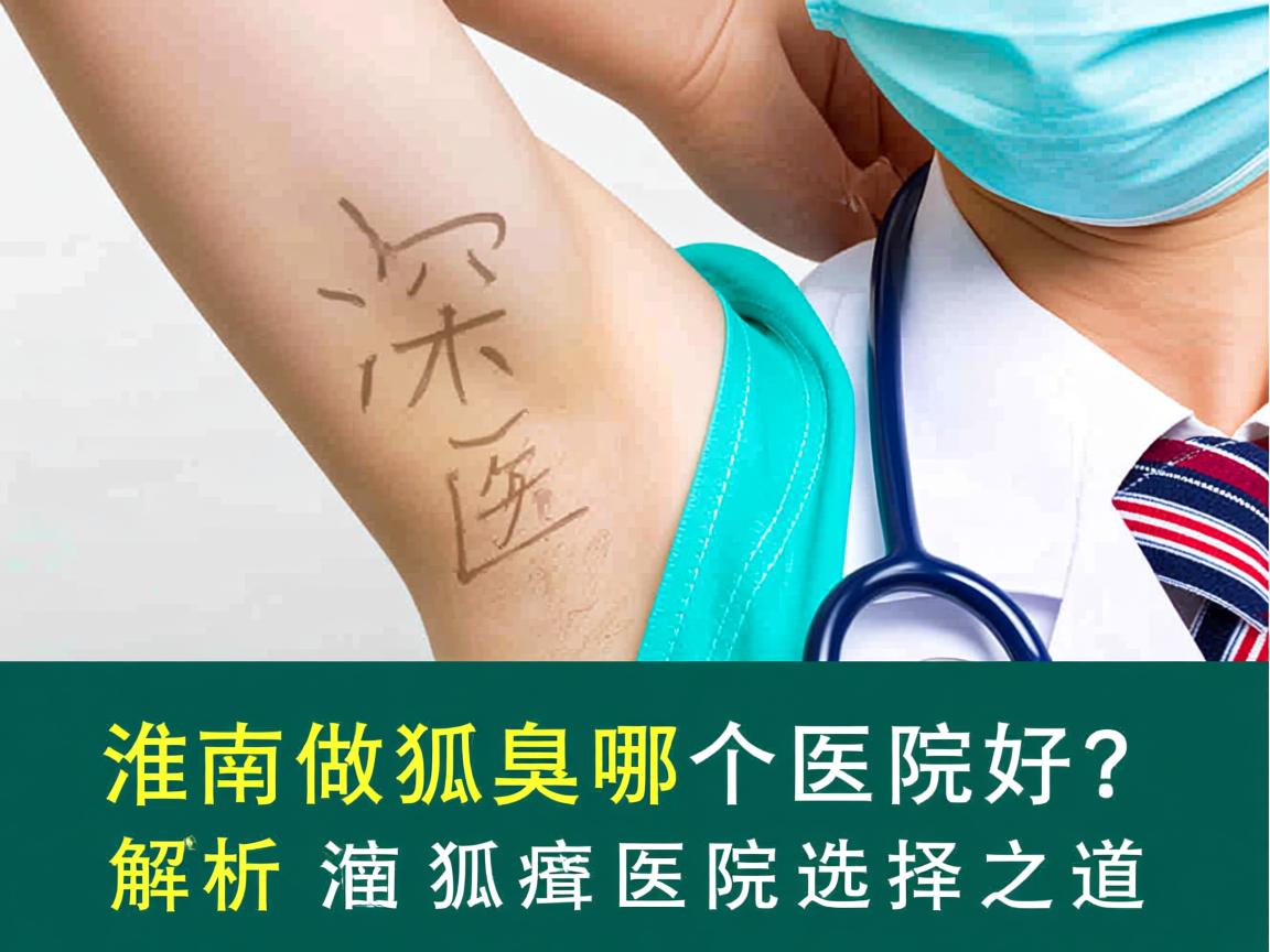 淮南做狐臭哪个医院好?深度解析淮南狐臭医院选择之道 淮南做狐臭哪个医院好?深度解析淮南狐臭医院选择之道