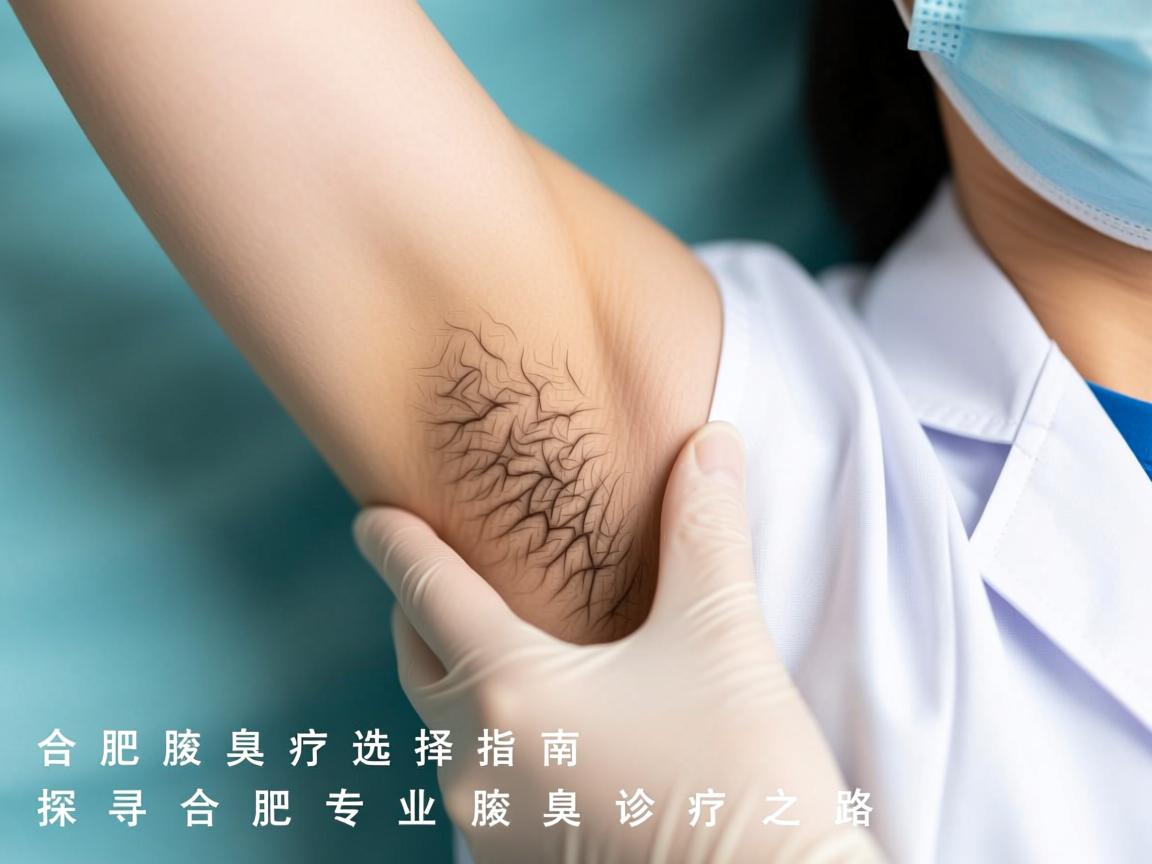 合肥腋臭治疗选择指南，探寻合肥专业腋臭诊疗之路