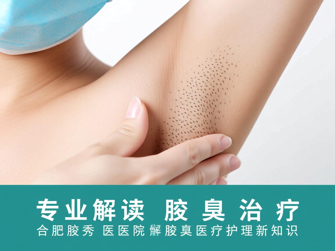 专业解读腋臭治疗，合肥腋秀医院详解腋臭医疗护理新知识