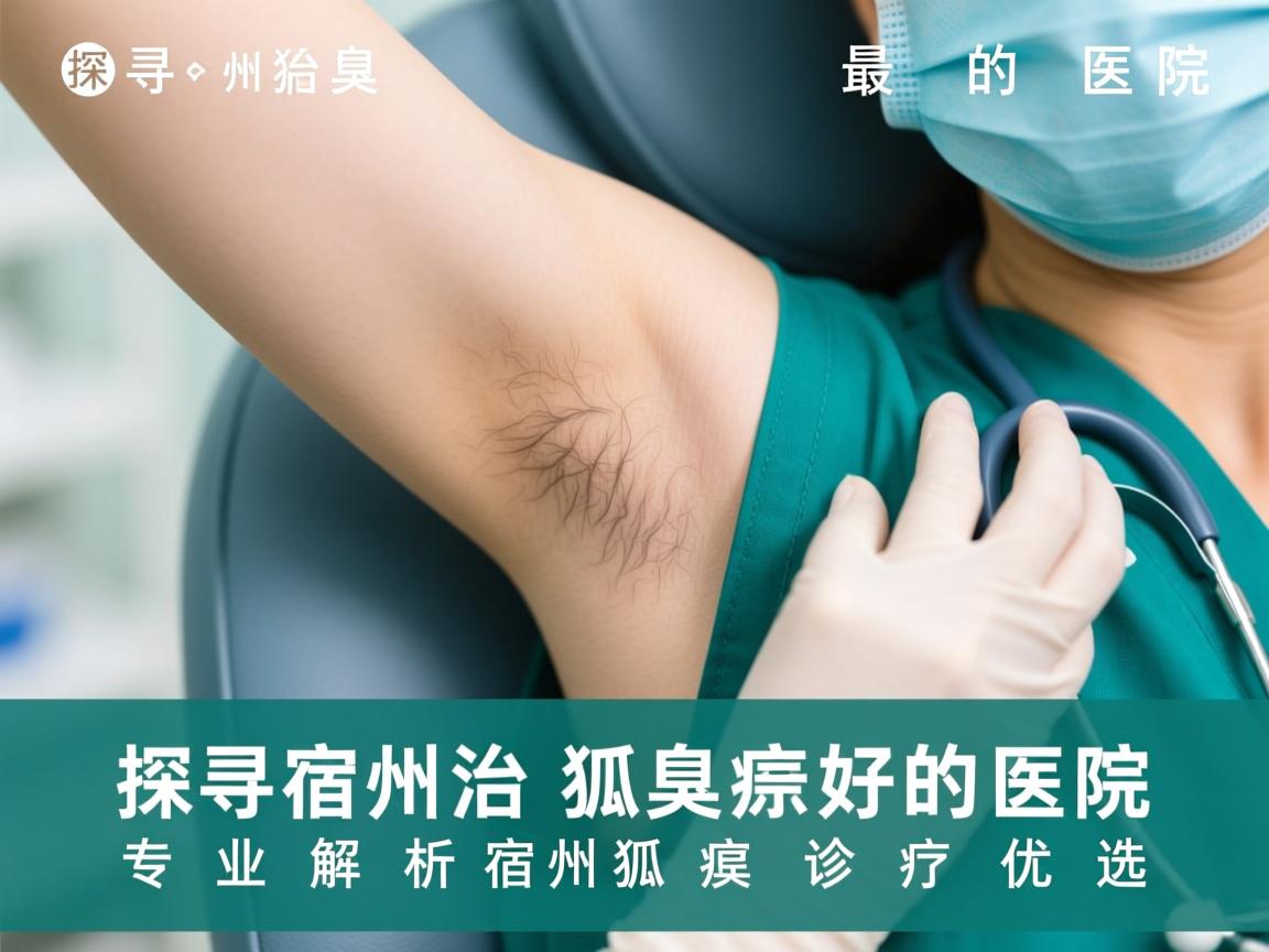 探寻宿州治狐臭最好的医院，专业解析宿州狐臭诊疗优选