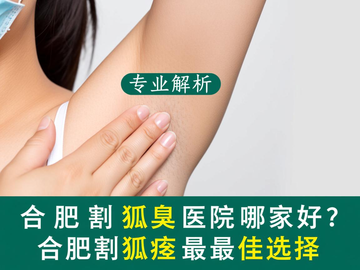 合肥割狐臭医院哪家好？专业解析合肥割狐臭最佳选择